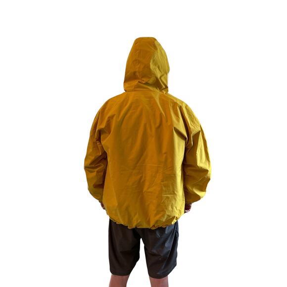 Martha's Vineyard Iconic Yellow Lined Rain Jacket - Size XL Extra Large - Picture 3 of 4